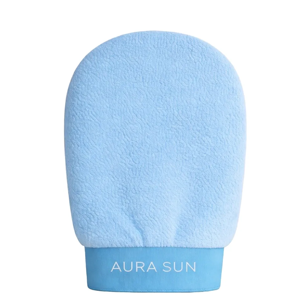 Рукавица для пилинга Aura Sun отшелушивающая, механический пилинг тела