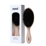 Щётка для волос MilkyMane BOAR BRISTLE HAIRBRUSH с натуральной щетиной кабана и нейлоном, для разглаживания — фото 1