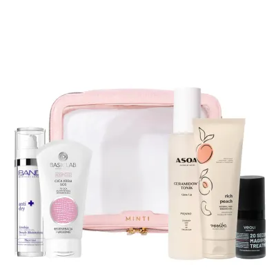 Набор для ухода за лицом Face Care Birthday Set подарочный комплект: очищение, освежение и увлажнение