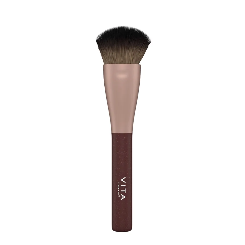 Кисть для лица Vita Liberata Face Brush для автозагара и тональных средств, густой синтетический ворс