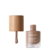 Лак для ногтей Inglot Natural Origin глянцевый, кофейный кремовый, оттенок 013 Coffee Mousse, 8 мл — фото 1