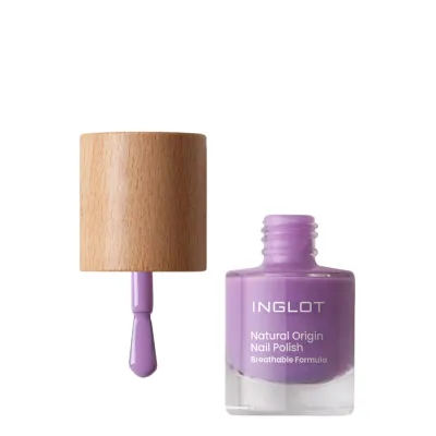 Лак для ногтей Inglot Natural Origin 031 Baby Lavender пастельный лавандовый, глянцевый финиш, 8 мл