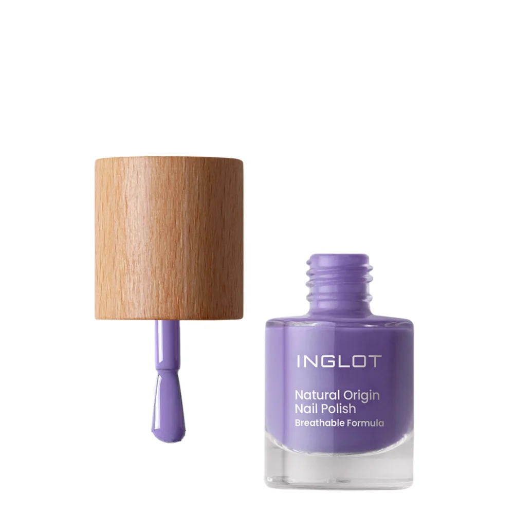 Лак для ногтей Inglot Natural Origin 041 Violet Sky фиолетовый, глянцевое покрытие, 8 мл