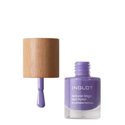 Лак для ногтей Inglot Natural Origin 041 Violet Sky фиолетовый, глянцевое покрытие, 8 мл