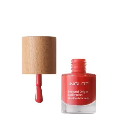 Лак для ногтей Inglot Natural Origin 045 On the Show глянцевый, плотный цвет, 8 мл