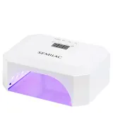 Лампа для маникюра Semilac UV LED 24W/48 Diamond Multi LED Red Light System, синий, розовый и красный свет, датчик движения — фото 1