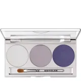 Тени для век Kryolan Eye Shadow Mirror Palette 3 Colors magnetic Smokey Purple палетка фиолетовых оттенков с зеркалом — фото 1