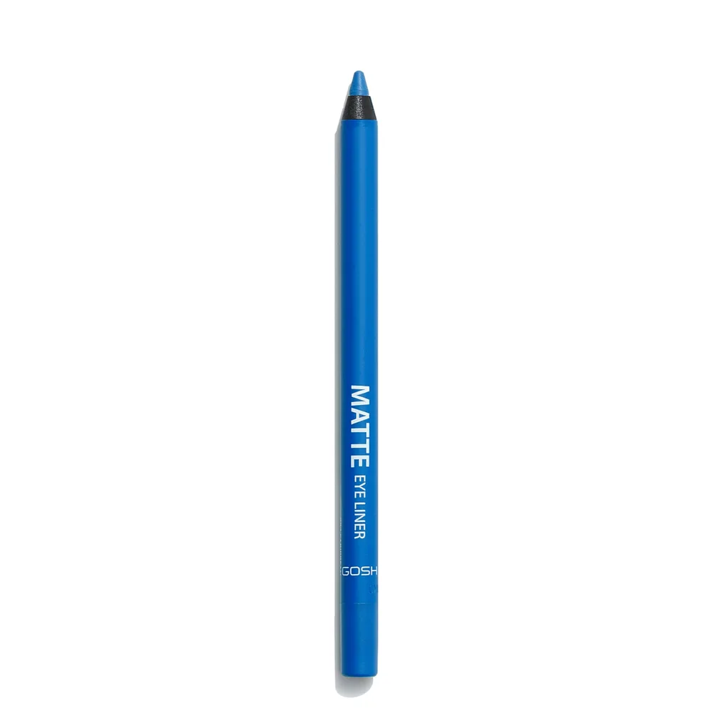 Карандаш для глаз Gosh Matte Eye Liner 007 Caribbean яркий матовый водостойкий