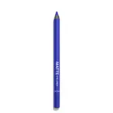 Карандаш для глаз Gosh Matte Eye Liner 008 Crazy Blue синий матовый водостойкий — фото 1