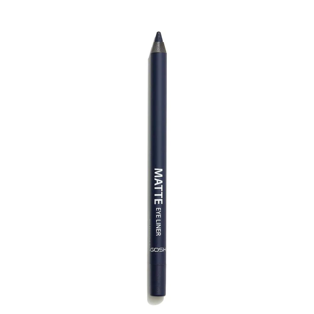 Карандаш для глаз Gosh Matte Eye Liner 009 Midnight Blue тёмно-синий матовый