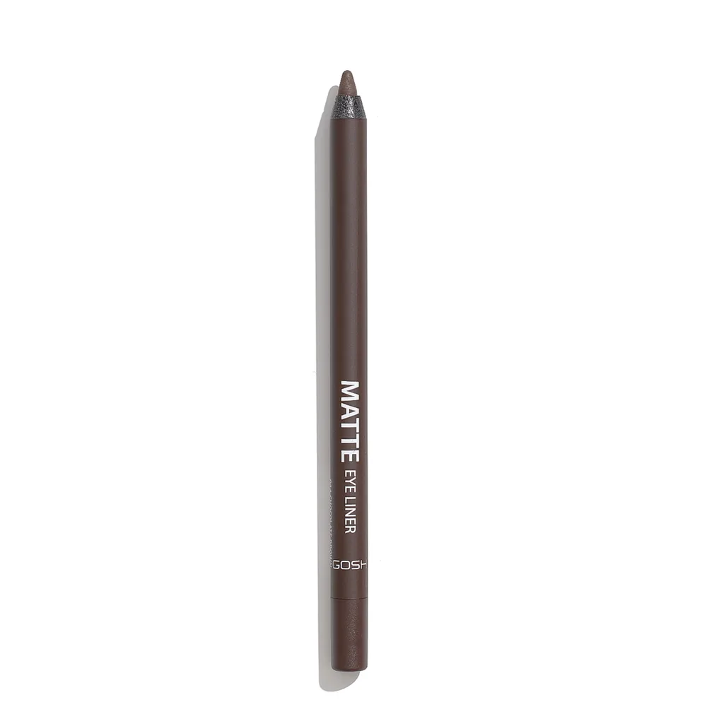Карандаш для глаз Gosh Matte Eye Liner 014 Chocolate Brown коричневый матовый