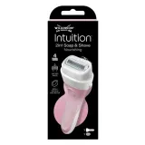 Бритва женская Wilkinson Sword Intuition Nourishing 4 лезвия, ухаживающая мыльная обойма, бритьё без геля — фото 1