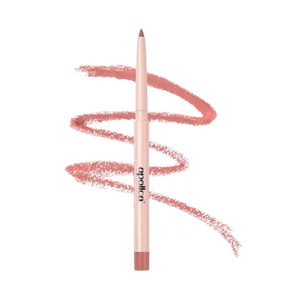 Карандаш для губ Apollca контурный кремовый нюдовый, оттенок Strawberry Nude
