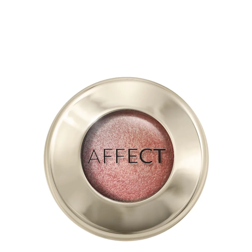 Румяна для лица Affect x Ruda Maluje Glow Bakery Baked Blush запечённые, персиково-розовый оттенок Peach Eclair