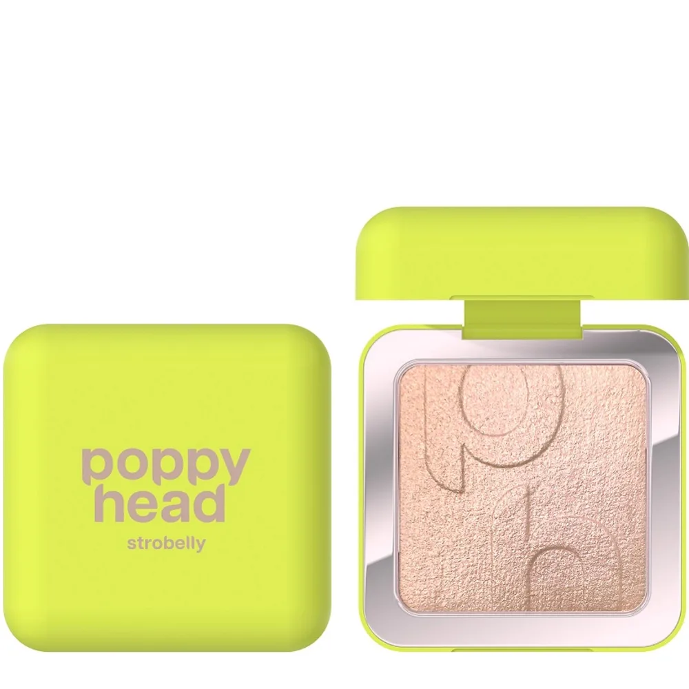 Хайлайтер для лица Poppy Head Strobelly Baked 02 Shinelini запечённый, свечение кожи