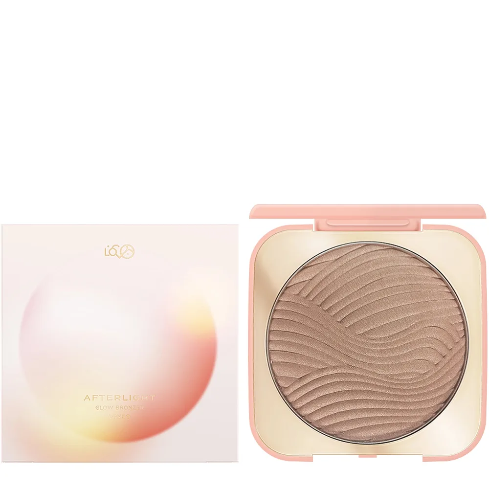 Прессованный бронзер Lovro Afterlight Glow с эффектом загара, тёплый оттенок, 02 Sunkissed tan