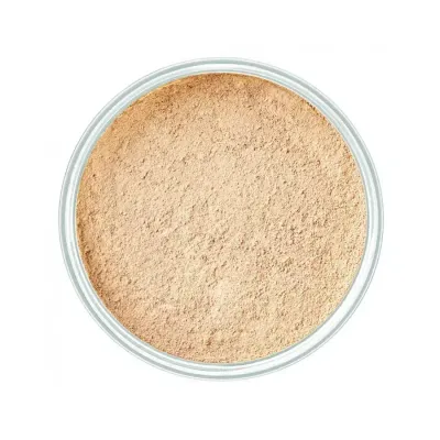 Пудра тональная ARTDECO Mineral Powder Foundation 4 Light Beige минеральная рассыпчатая, матовый финиш