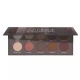 Палетка теней для век Affect Naturally Matt прессованные матовые 10 коричневых оттенков — фото 2