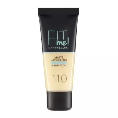 Тональный крем Maybelline Fit Me матирующий, тон 110, жидкий, для жирной и комбинированной кожи, 30 мл