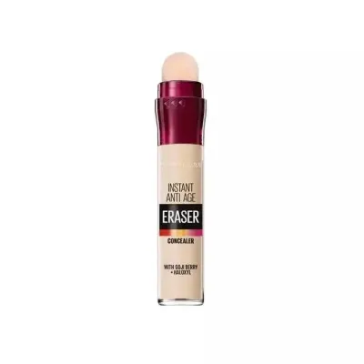 Корректор для глаз Maybelline Instant Anti-Age The Eraser Eye Concealer 00 Ivory светлый, жидкий, с аппликатором, 6,8 мл