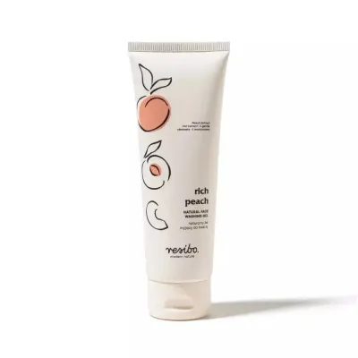 Гель для умывания Resibo Rich Peach натуральный с экстрактом персика, для сияния кожи, 125 мл