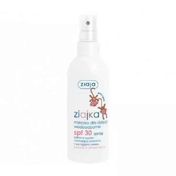 Молочко солнцезащитное Ziaja Ziajka водостойкое SPF30 170 мл