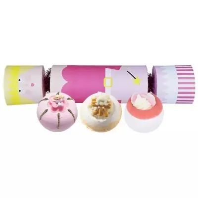Набор бомбочек для ванны Bomb Cosmetics Fairy Godmother подарочный, 3 шипучих шара