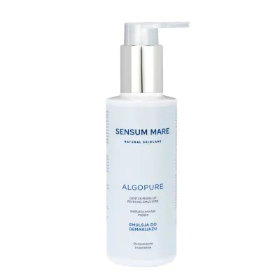 Эмульсия для снятия макияжа Sensum Mare ALGOPURE деликатная, с морскими водорослями и пребиотиком, 150 мл