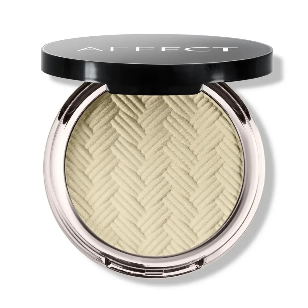 Пудра для лица Affect Smooth & Unique SU-0001 Milky Beige прессованная, матирующая, с маслом авокадо