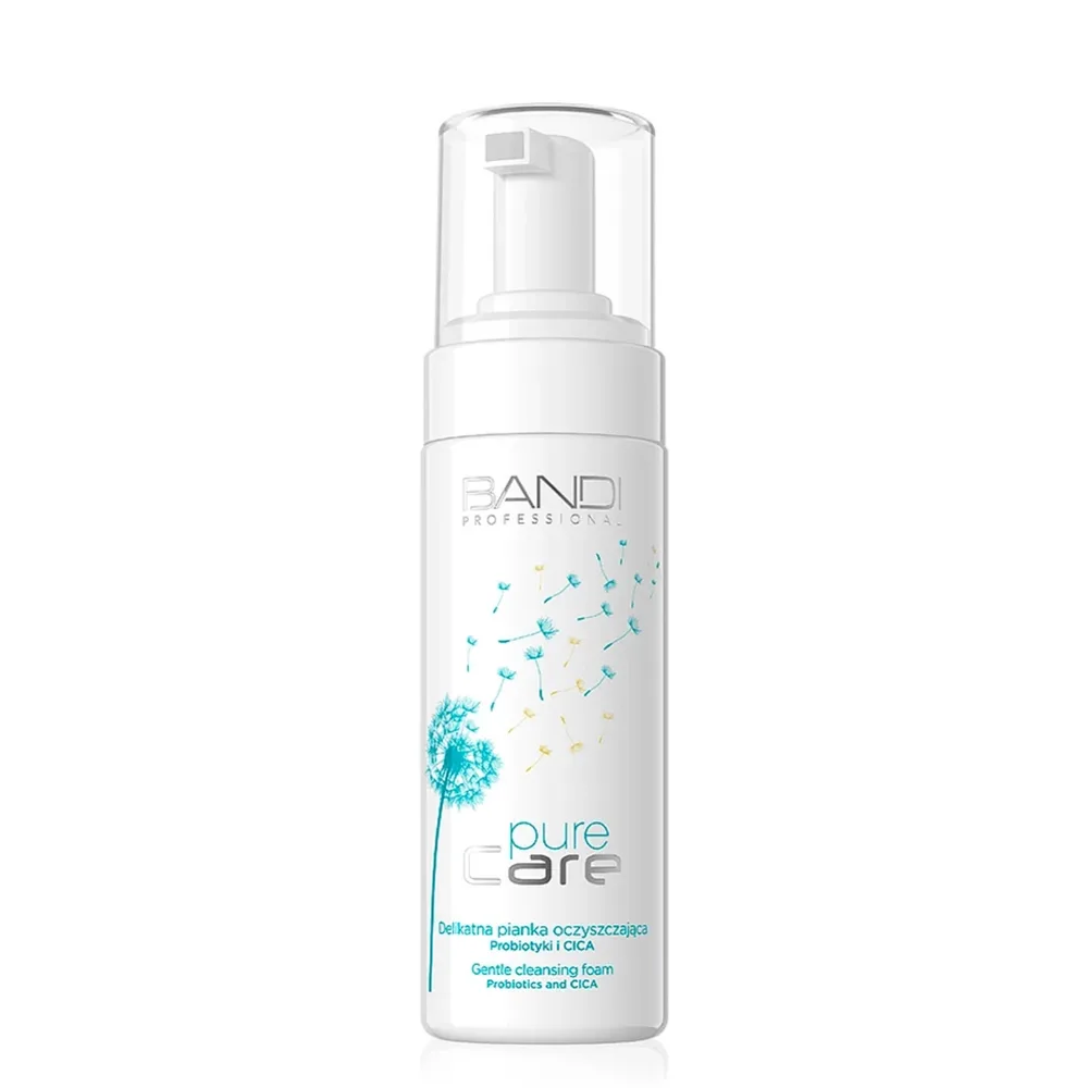 Пенка для умывания Bandi Professional Pure Care с пробиотиками и центеллой, деликатная для всех типов кожи