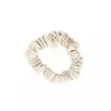 Резинки для волос Mexmo Scrunchie Mini шелковые, оттенок светло-бежевый, 2 шт — фото 1