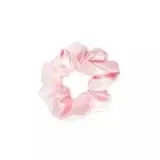 Резинка для волос Mexmo Scrunchie Normal шелковая, широкая 4 см, розовая Pink Lemonade — фото 1