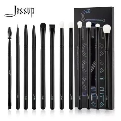 Набор кистей для макияжа глаз и бровей Jessup T322 Essential Eye Brush Set синтетический ворс, 12 штук