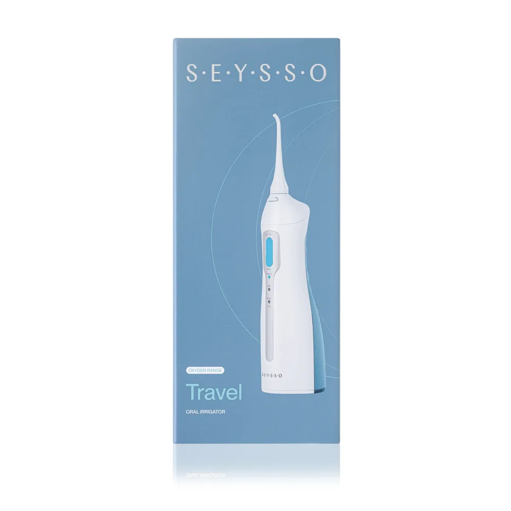 Ирригатор для зубов Seysso Oxygen Travel беспроводной, портативный дорожный формат, очищение межзубных промежутков