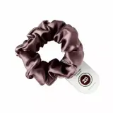 Резинка для волос Mexmo Scrunchie Normal шелковая, не повреждает волосы, оттенок Brownie — фото 1