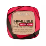Пудра тональная L'Oreal Paris Infaillible 24H Fresh Wear 130 True Beige матирующая водостойкая — фото 1