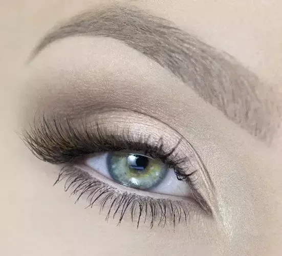 Ресницы накладные Perfect Eyelashes by KatOsu Russet Feather двухцветные объемные, 1 пара