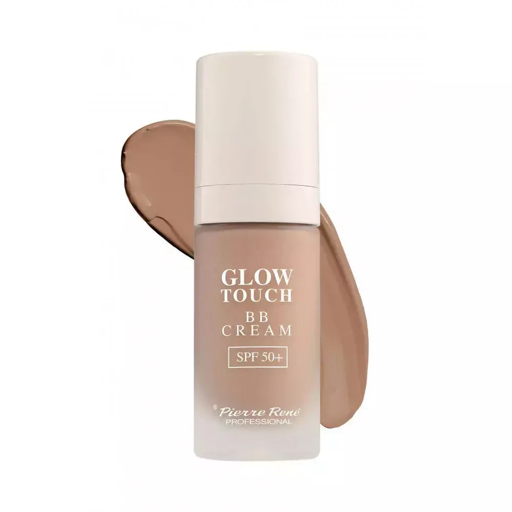 BB-крем для лица Pierre Rene Glow Touch SPF 50+ тонирующий с эффектом сияния, тон 03, 30 мл