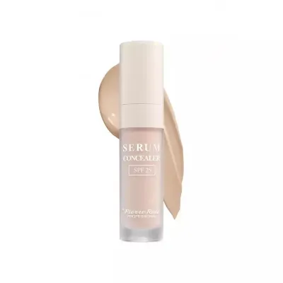 Корректор под глаза Pierre Rene Serum Concealer SPF 25 от темных кругов, матовый финиш, тон 02, 7 мл