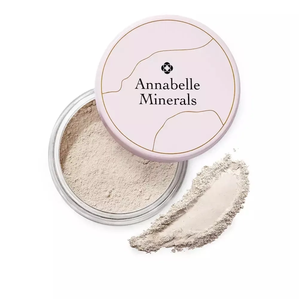 Основа тональная минеральная Annabelle Minerals кроющая пудровая, оттенок Golden Cream, 10 г