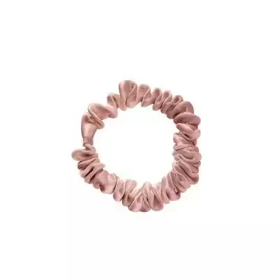 Резинки для волос Mexmo Scrunchie Mini шелковые бережные для тонких волос, оттенок Rose Gold, 2 шт