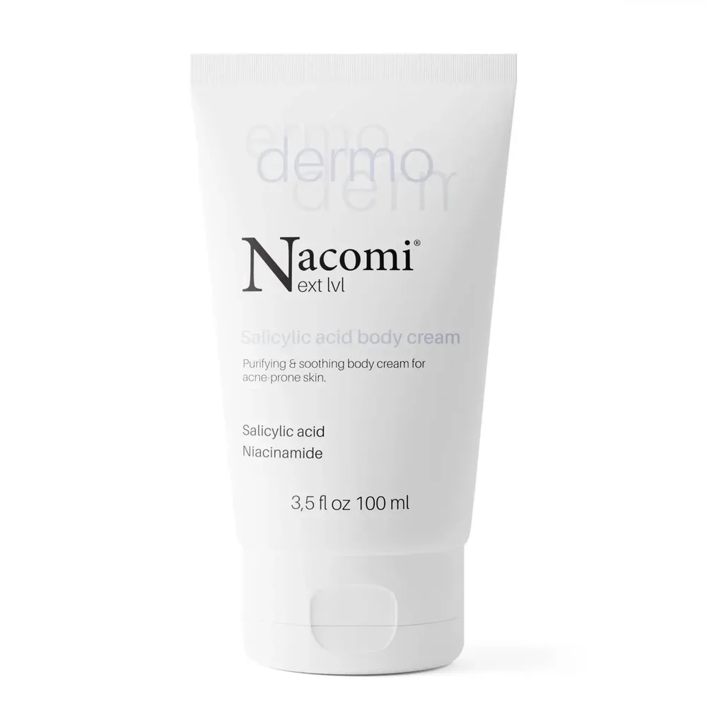 Крем для тела Nacomi Next Level Dermo очищающий с ниацинамидом и салициловой кислотой, 100 мл