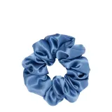 Резинка для волос Almania Scrunchie шелковая из 100% шелка шелковицы, оттенок небесно-голубой — фото 1