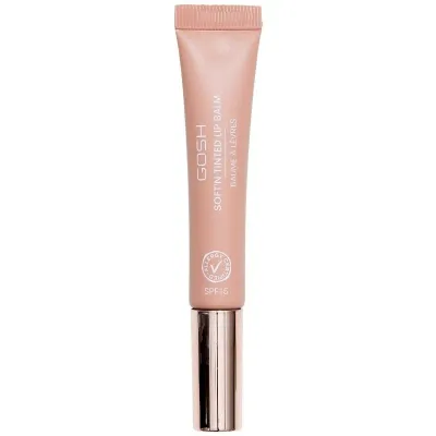 Оттеночный бальзам для губ Gosh Soft'n Tinted 002 Nougat кремовый, с солнцезащитным фильтром, 8 мл