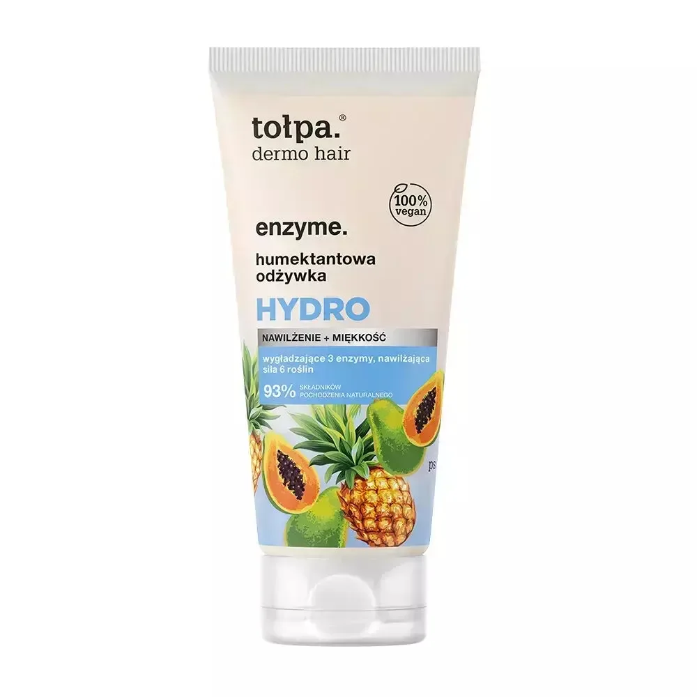 Кондиционер для волос Tolpa Dermo Hair Enzyme Hydro увлажняющий, для сухих волос, 200 мл
