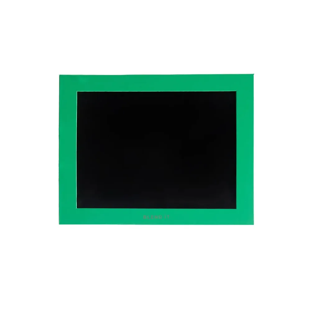 Палетка магнитная Blend It Magnetic Palette для 48 теней, румян и хайлайтеров, пустая, цвет Green Grass