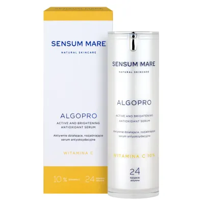 Сыворотка для лица Sensum Mare ALGOPRO C антиоксидантная с витамином С 10% осветляющая, 30 мл