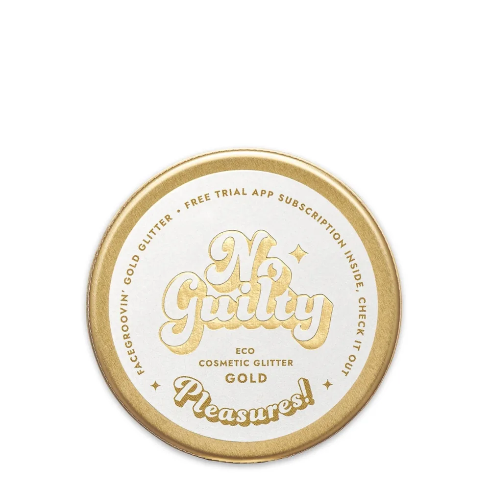 Био-глиттер для лица и тела Ministerstwo Dobrego Mydla Facegroovin's glitter Gold рассыпчатый, золотой, биоразлагаемый