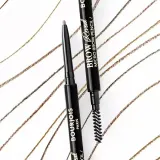Карандаш для бровей Bourjois Brow Reveal Micro Pencil 002 Soft Brown автоматический, скошенный грифель — фото 2