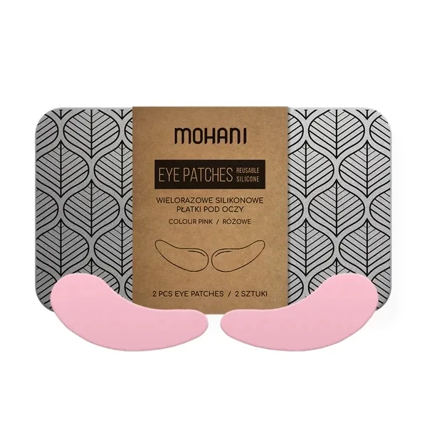 Патчи под глаза Mohani силиконовые многоразовые, эффект окклюзии, в футляре